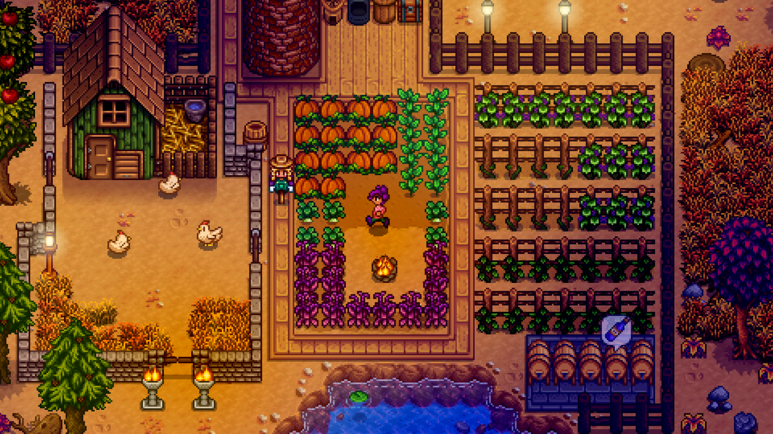 Planting Trees Stardew Valley